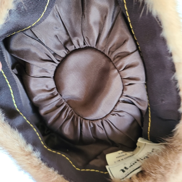 VINTAGE - Fur beret - Picture 5 of 5